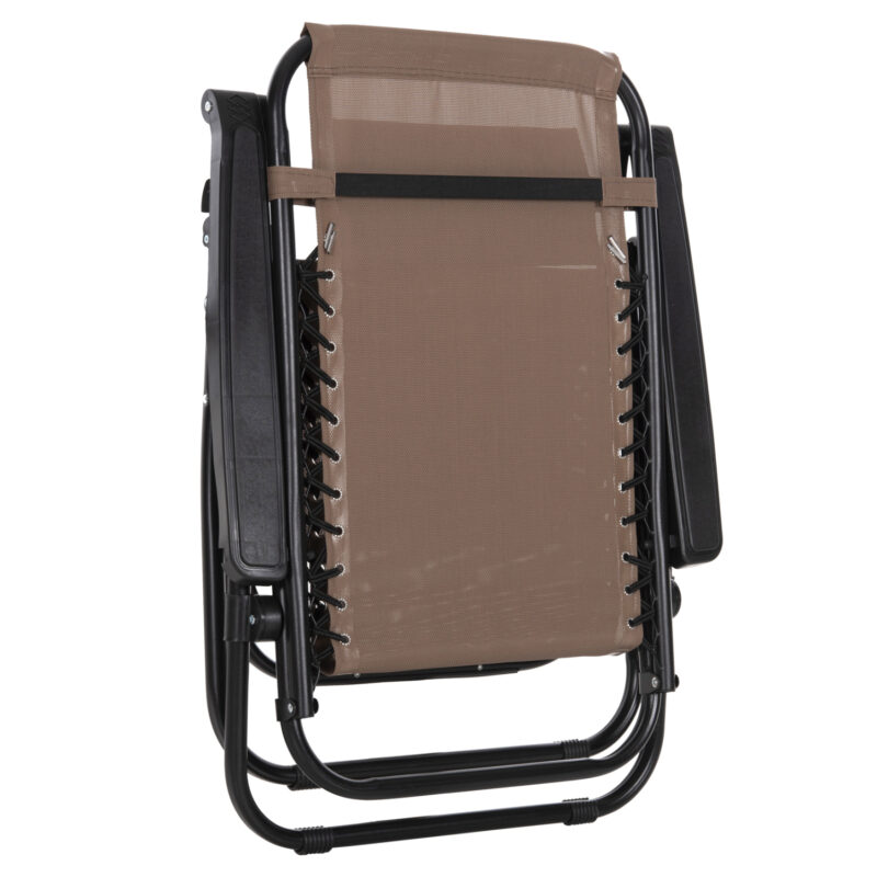 ΠΟΛΥΘΡΟΝΑ RELAX COMPANION ΣΑΜΠΑΝΙ TEXTILENE-ΜΑΥΡΟ ΜΕΤΑΛΛΟ 67x145x110Υεκ.
