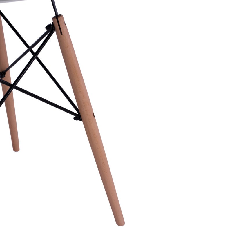 ΤΡΑΠΕΖΙ MINIMAL ΣΤΡΟΓΓΥΛΟ ΛΕΥΚΟ ΧΡΩΜΑ MDF-ΠΟΔΙΑ ΟΞΙΑΣ ΦΥΣΙΚΟ Φ60Χ72Υεκ.